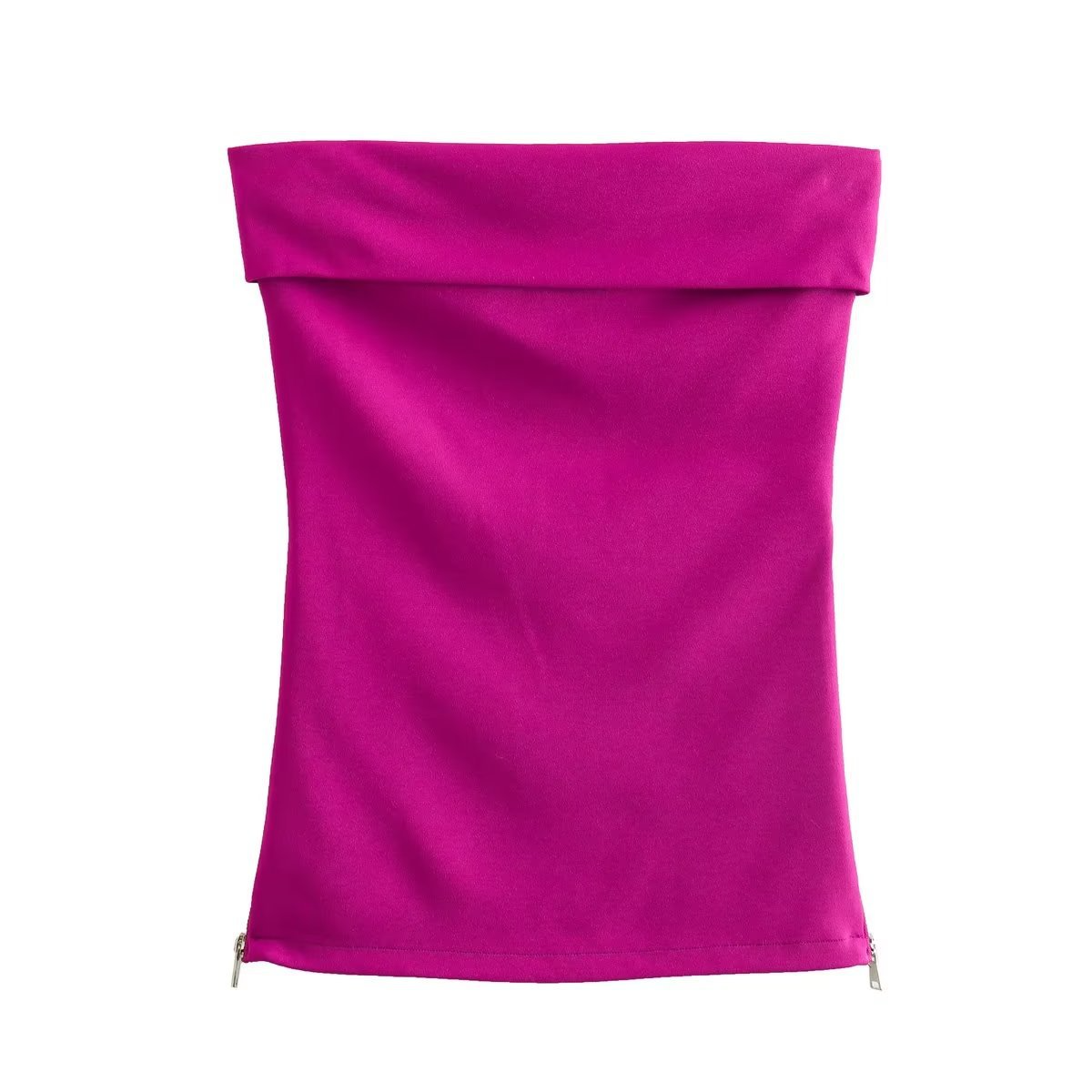 Chic Strapless Slim Fit Top
