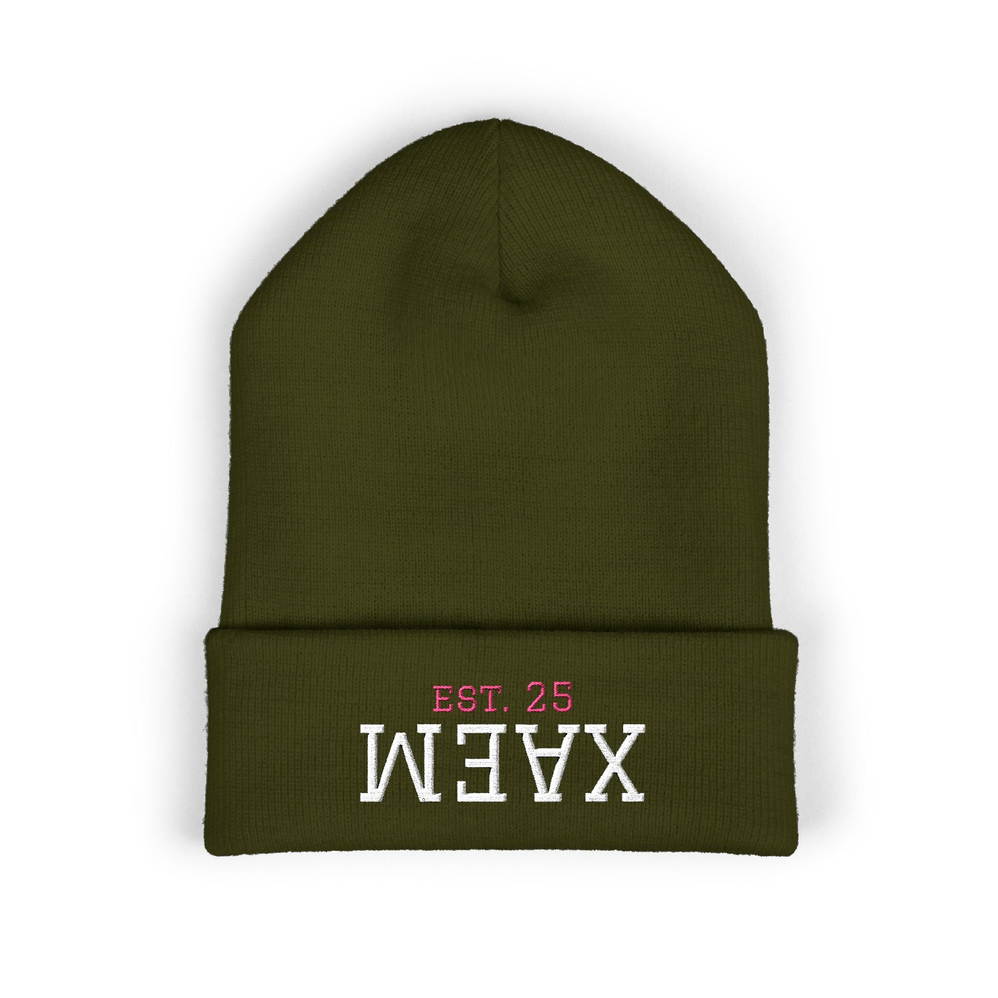 Embroidered XAEM Cuffed Beanie