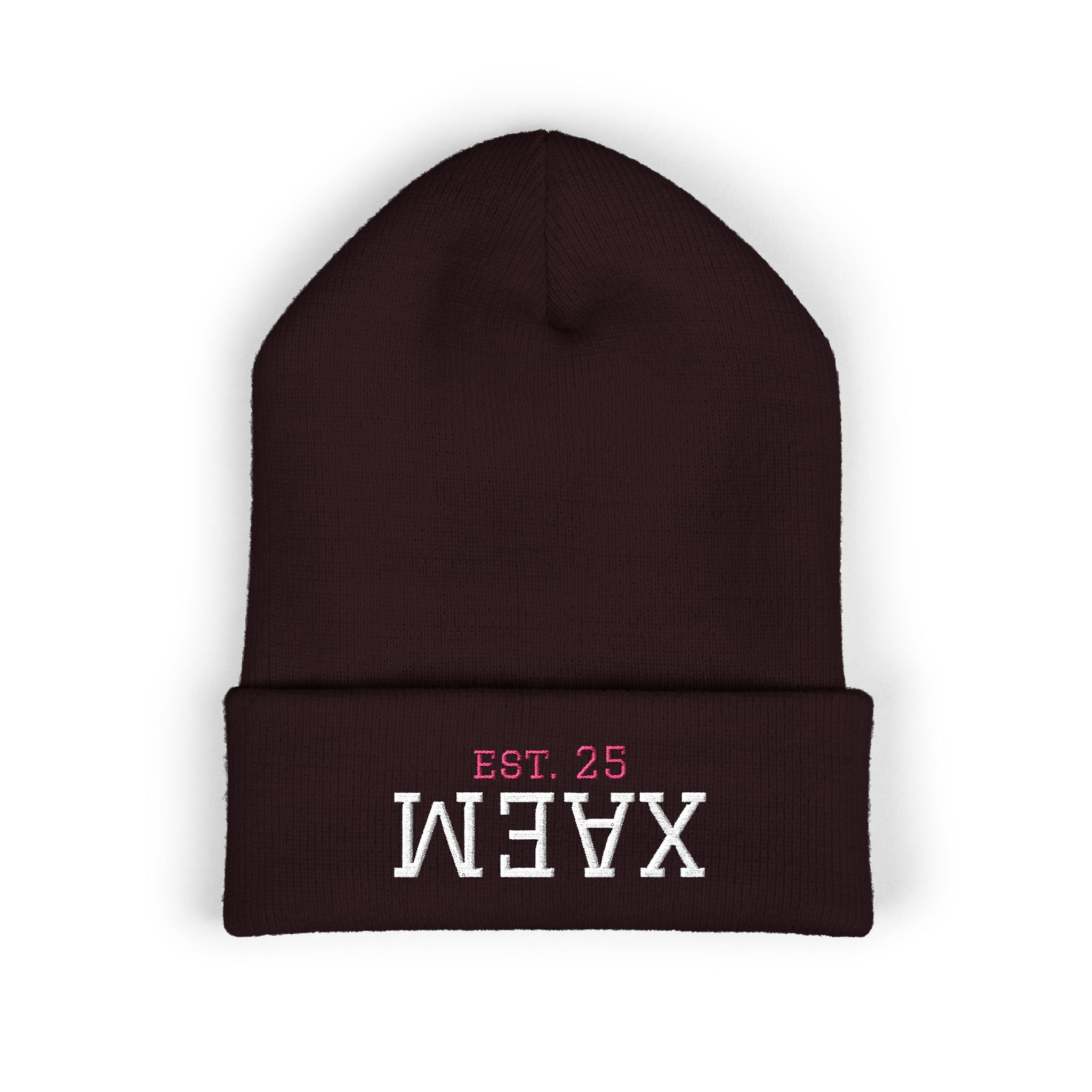 Embroidered XAEM Cuffed Beanie