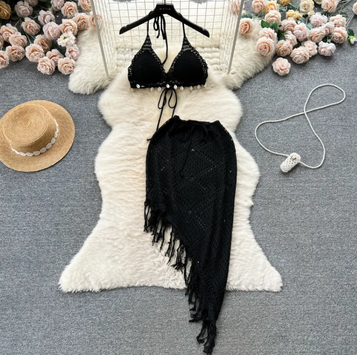 Chic Beach Two-Piece Skirt Set