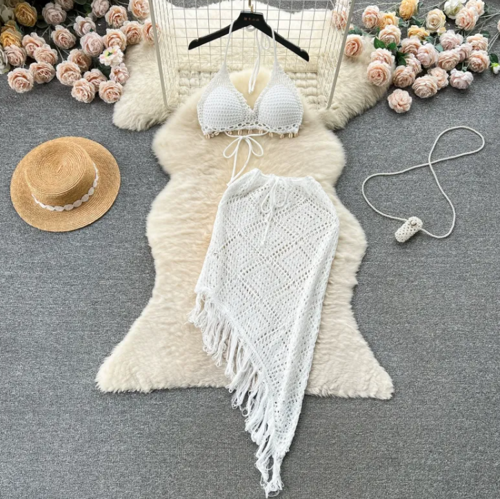 Chic Beach Two-Piece Skirt Set